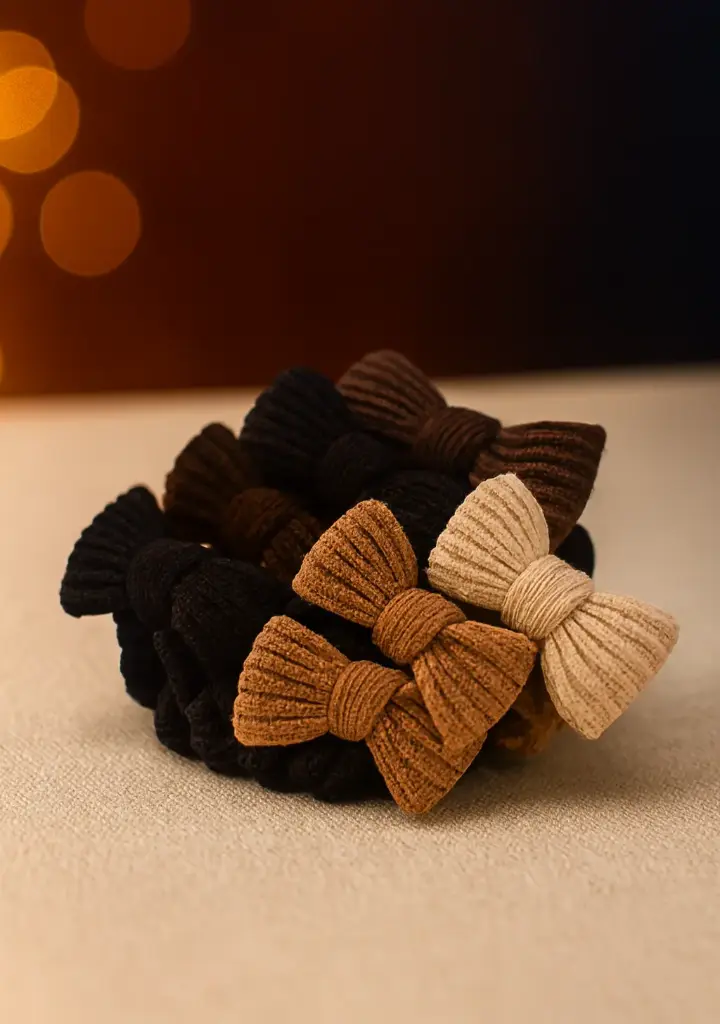 SCRUNCHIES CON ROZÓN X10