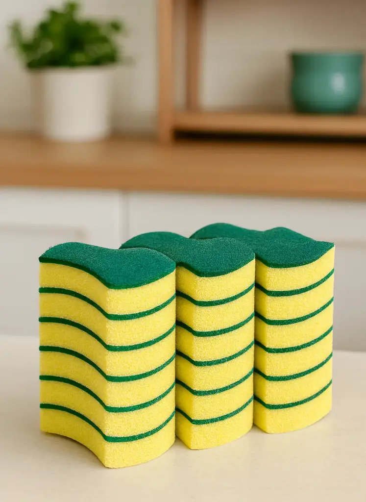 [HOG12] ESPONJAS DE LIMPIEZA MULTIUSOS X10